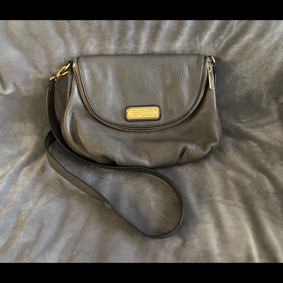 marc by marc jacobs natasha crossbody bag grey - Picture 1 of 6